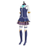 KonoSuba Season 3 (2024) Aqua Blue Dress Set Outfits Cosplay Costume